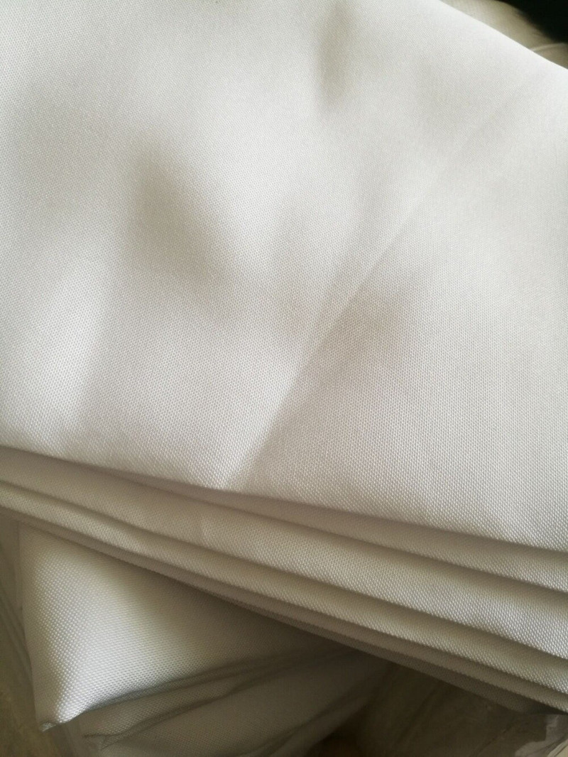 Apvali staltiesė Vestuvės Balta Viešbučio staltiesė Stalo danga