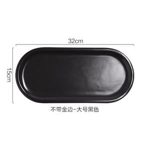 Tavă de marmură nordică Tavă ovală din ceramică de uz casnic Tavă de mâncare occidentală Tavă de depozitare bijuterii Tavă de desert Decorare camera de zi