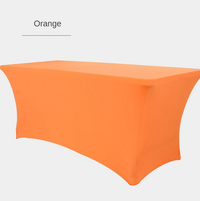 Téglalap koktél nagy nyújtású terítő spandex esküvői szálloda születésnapi találkozó büféasztal borító elasztikus terítő dekor