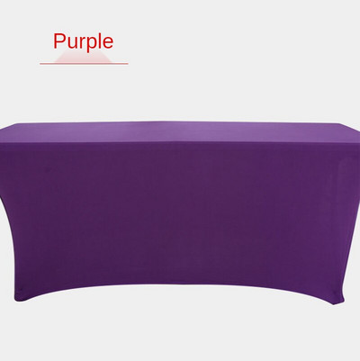 Téglalap koktél nagy nyújtású terítő spandex esküvői szálloda születésnapi találkozó büféasztal borító elasztikus terítő dekor
