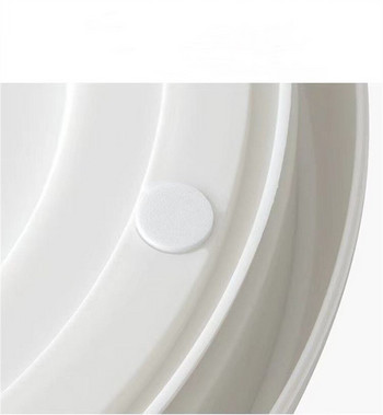 Αντιολισθητικός δίσκος αποθήκευσης περιστροφής 360 μοιρών Ράφι αποθήκευσης ροφημάτων μπαχαρικών Πικάπ Στρογγυλό ράφι για διακόσμηση δωματίου μπάνιου κουζίνας