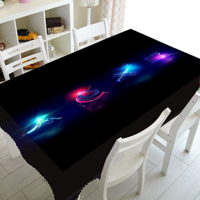 Cool Playstation Gaming Home Decor Playstation Controller Buttons Stolnjak za Pravokutni stol Pokrivač Video igre Stolnjak