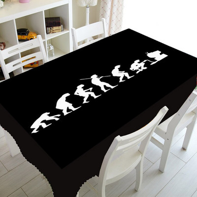 Cool Playstation Gaming Home Decor Playstation Controller Buttons Stolnjak za Pravokutni stol Pokrivač Video igre Stolnjak