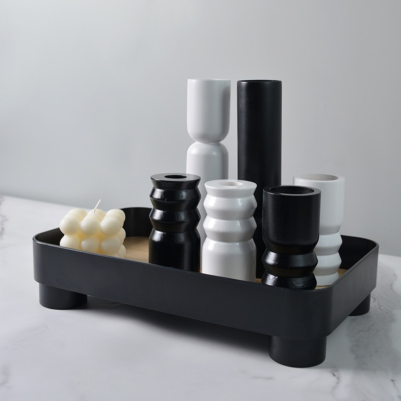 Tavă de depozitare pătrată multifuncțională Farfurie cu fructe Vasă pentru gustare Organizator pentru obiecte mici Decorare pentru birou