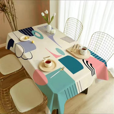 Nordic Simple stačiakampė staltiesė valgomojo stalui, svetainės staltiesė, baldų namų dekoravimas židinio stalviršis