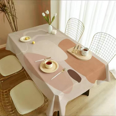 Nordic Simple stačiakampė staltiesė valgomojo stalui, svetainės staltiesė, baldų namų dekoravimas židinio stalviršis