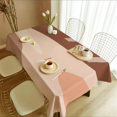 Nordic Simple stačiakampė staltiesė valgomojo stalui, svetainės staltiesė, baldų namų dekoravimas židinio stalviršis