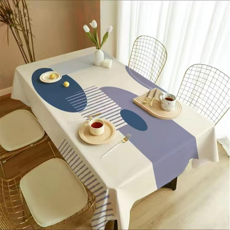 Nordic Simple stačiakampė staltiesė valgomojo stalui, svetainės staltiesė, baldų namų dekoravimas židinio stalviršis