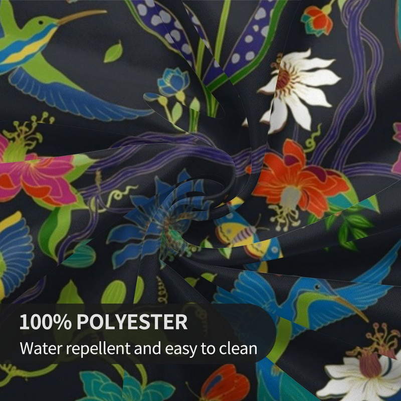 Atogrąžų apvali staltiesė Elegantiška apsauga savitarnos stalo užvalkalas Vintage individualizuota poliesterio didmeninė staltiesė