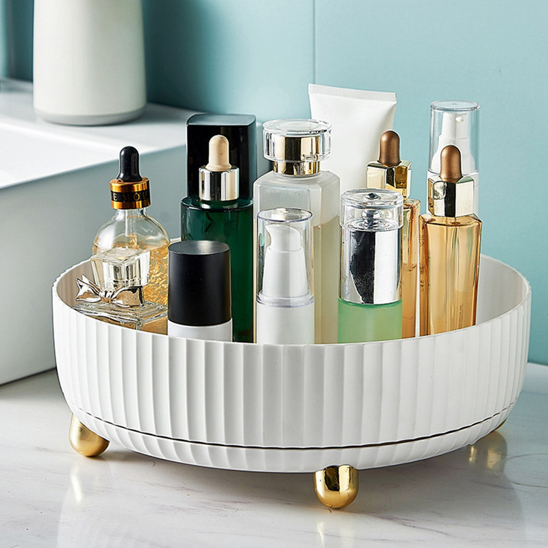 Otočný skrinkový organizér, kuchynský korenie, domáca kozmetika, polica s veľkou kapacitou, multifunkčný otočný stojan na koreniny