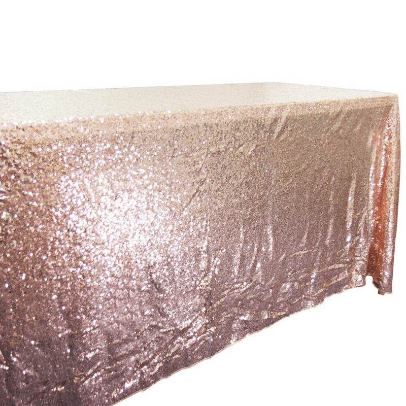 Flitteres terítő téglalap alakú csillogó kerek kávétakaró terítő parti bankett otthon több esküvői dekoráció terítő