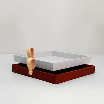 Διακόσμηση δίσκου Organizer δίσκου Κουτί αποθήκευσης καλλυντικών Πιάτο διακόσμησης σπιτιού Πολυλειτουργικό ράφι αποθήκευσης κλειδιού αρώματος