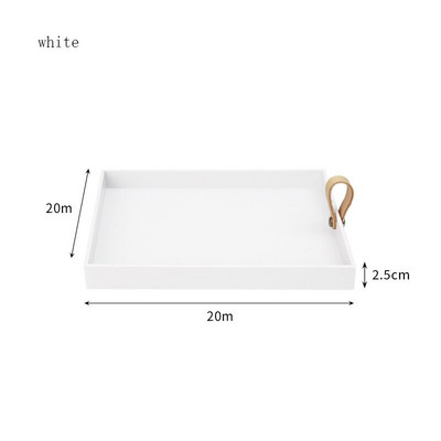 Tálca dekorációs tálca rendszerező kozmetikai tároló doboz lakberendezési tányér többfunkciós parfüm kulcs asztali tároló állvány