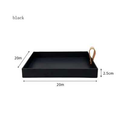 Tálca dekorációs tálca rendszerező kozmetikai tároló doboz lakberendezési tányér többfunkciós parfüm kulcs asztali tároló állvány