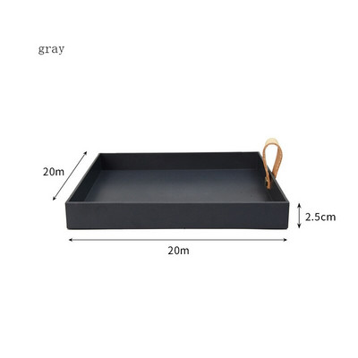 Tálca dekorációs tálca rendszerező kozmetikai tároló doboz lakberendezési tányér többfunkciós parfüm kulcs asztali tároló állvány