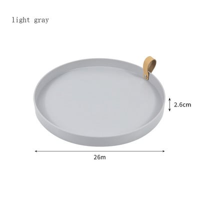 Tálca dekorációs tálca rendszerező kozmetikai tároló doboz lakberendezési tányér többfunkciós parfüm kulcs asztali tároló állvány