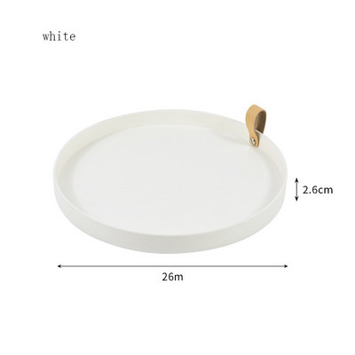 Tálca dekorációs tálca rendszerező kozmetikai tároló doboz lakberendezési tányér többfunkciós parfüm kulcs asztali tároló állvány