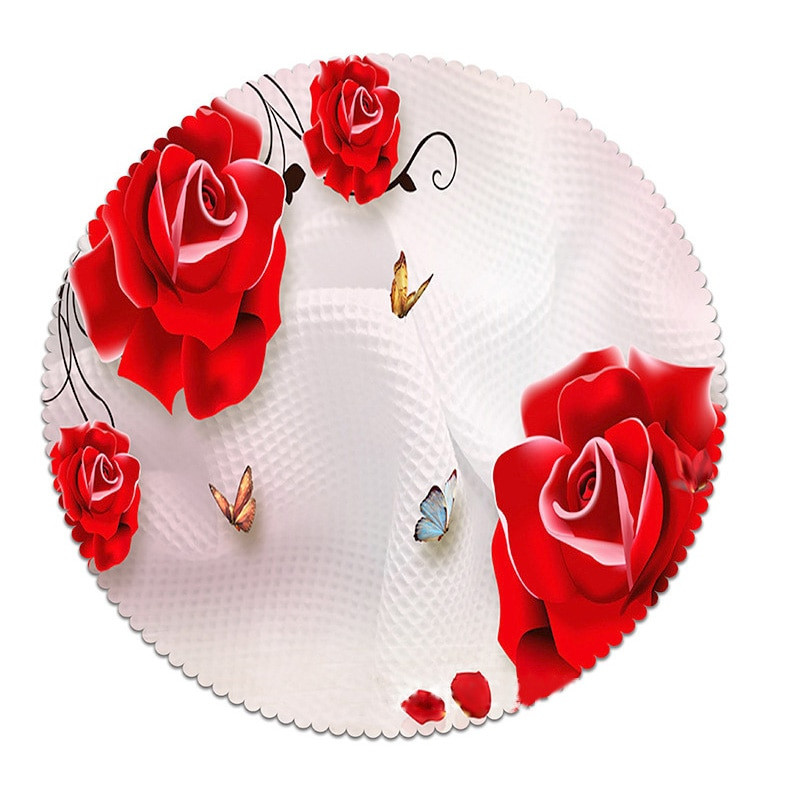 Meijuner Crăciun 3D Față de masă Bucătărie Sufragerie Față de masă Decoratiuni Home Rectangular Party Huse pentru masă Ornamente de Crăciun