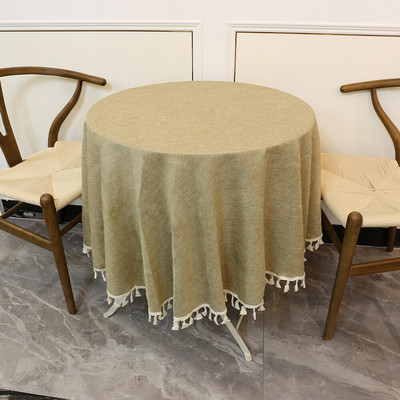 BIT.FLY Față de masă rotundă Față de masă Imitați lenjerie dantelă Nordic ceai cafea fețe de masă pentru petrecere de nuntă Decor bucătărie acasă