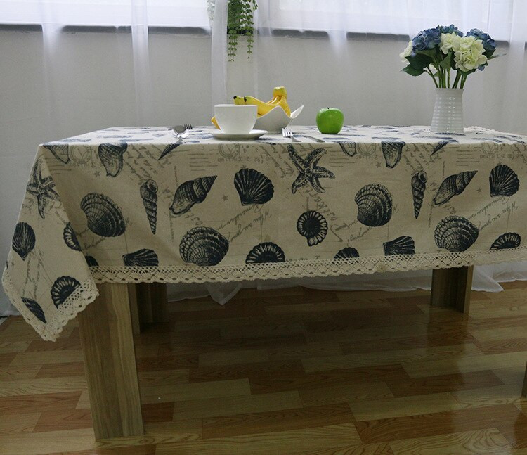 Față de masă din dantelă de scoici Accesorii pentru bucătărie restaurant decorațiuni pentru casă Hotel Față de masă dreptunghiulară pentru petrecere acasă