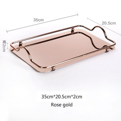 Nordic Creative Glass Diamond šešiakampės sultys Didelės talpos šalto vandens butelis gėrimo pieno alaus puodelio vakarienės lėkštės laikymo padėklas