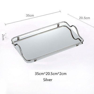 Nordic Creative Glass Diamond šešiakampės sultys Didelės talpos šalto vandens butelis gėrimo pieno alaus puodelio vakarienės lėkštės laikymo padėklas