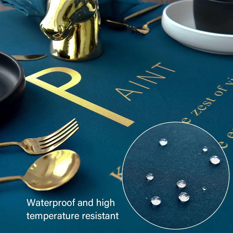 Fata de masa rezistenta la apa, rezistenta la oparire, rezistenta la ulei si fara spalare fata de masa rotunda masa de sufragerie de uz casnic decor simplu de birou