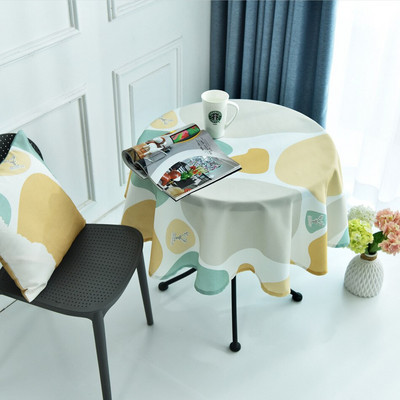 Severské nepremokavé okrúhle obrusy, svadobné hostiny, hotelové obrusy, obrusy na stôl, domáce jedálenské stolíky, prachotesné obrusy