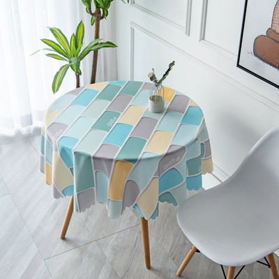 Severské nepremokavé okrúhle obrusy, svadobné hostiny, hotelové obrusy, obrusy na stôl, domáce jedálenské stolíky, prachotesné obrusy