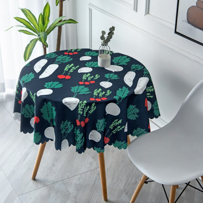 Severské nepremokavé okrúhle obrusy, svadobné hostiny, hotelové obrusy, obrusy na stôl, domáce jedálenské stolíky, prachotesné obrusy