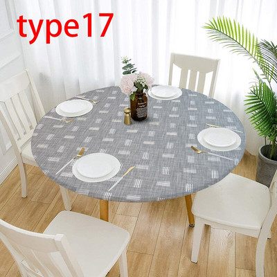 1 tk Veekindlad libisemiskindlad laudlinad Ümmargused elastsed laudlinad Klassikalise mustriga laudlina kate Diivanilauapadi Kodu Söögituba