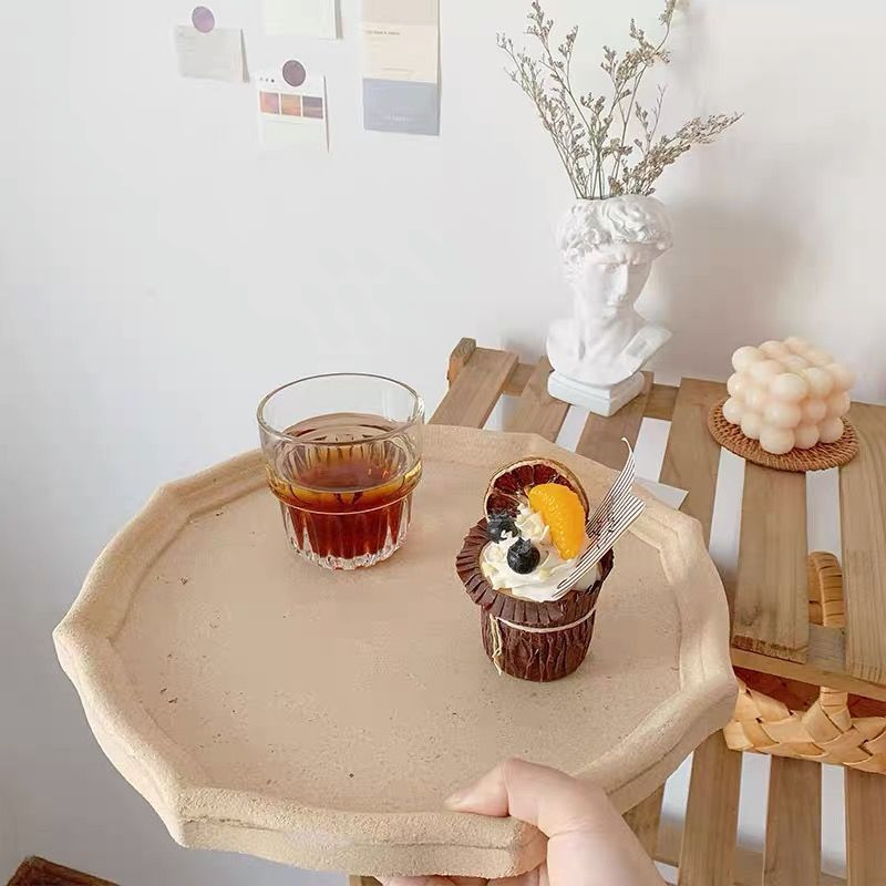 Zásobník Kuchynský organizér Kávový podnos Dekorácia Úložný box Nordic Home Decor Jedálenský stôl Svietnik Šperky Drevená paleta