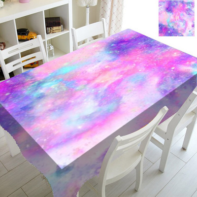 3D hmlovina špirálová galaxia obrus pre detskú narodeninovú oslavu bytové dekorácie vesmír vesmírny obrus pre obdĺžnikový stôl
