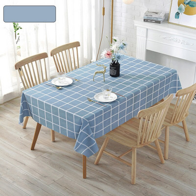 Otisnuti pravokutni stolnjak za blagovanje Vodootporni plastični PVC navlaka za stol otporna na ulje Kućni dekor Hotelski kafić Stolnjaci za čaj