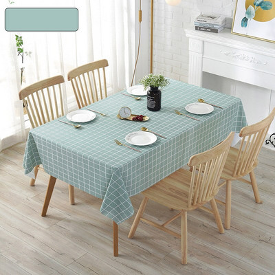 Otisnuti pravokutni stolnjak za blagovanje Vodootporni plastični PVC navlaka za stol otporna na ulje Kućni dekor Hotelski kafić Stolnjaci za čaj