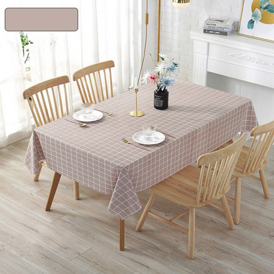 Otisnuti pravokutni stolnjak za blagovanje Vodootporni plastični PVC navlaka za stol otporna na ulje Kućni dekor Hotelski kafić Stolnjaci za čaj