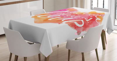 Тартан Покривка Традиционен дизайн Шотландски фолклор Печатен плат Покривка за маса за кухня и декорация на дома