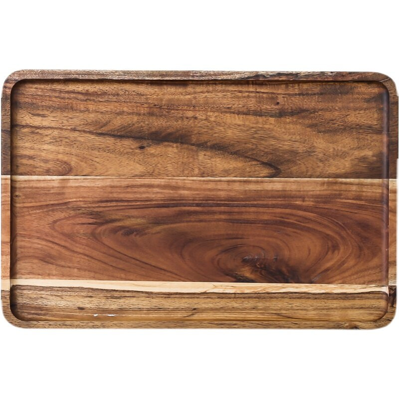 Akacijos medienos laikymo padėklas Modernus kavos staliukas arbatos rinkinys padėklai Svetainė Stalinis saldainių organizatorius Europos paprastas namų dekoravimas