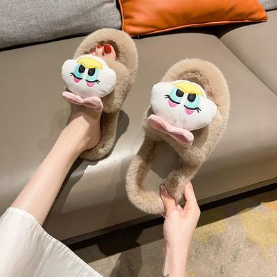 Bolyhos otthoni papucs - két modell