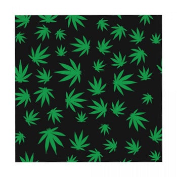 Weed Leaf Покривка Зелена марихуана Hype Декоративна квадратна покривка за маса Сватбена щампа Декорация Полиестерна покривка