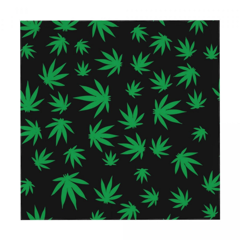 Weed Leaf Stolnjak Green Marijuana Hype Dekorativni kvadratni pokrivač za stol Vjenčani print Dekoracija Poliesterski stolnjak