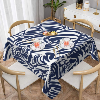 Zebra Print terítő Cool Zebras Skin Design Mosható nyomtatott asztalterítő Svédasztalos Olcsó dekorációs poliészter terítő