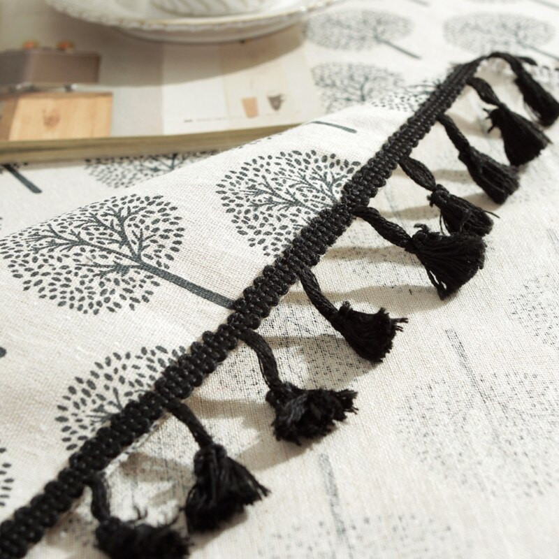 Bujori negri Nodic Bujori alb ciucuri 150 cm fata de masa rotunda fata de masa rotunda pentru masa ceai masa rotunda hartă acoperire de masa fata de masa rotunda