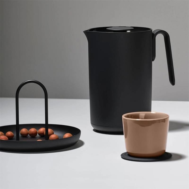 Stolna ladica za pohranu u nordijskom stilu, plastična okrugla ladica za nakit, kozmetička sitnica, stolni tanjur s ručkom, uređenje doma