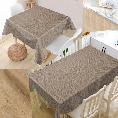 Lijepi drveni stolnjak Oxford tkanina Otporan na prašinu Večernji stolnjak Dekoracija stola Pokrivač za stol za dekoraciju svatova