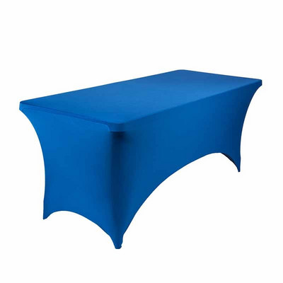 Elastický obdĺžnikový spandexový obrus, elegantný obrus na stôl s dĺžkou 1,2 m, 1,8 m