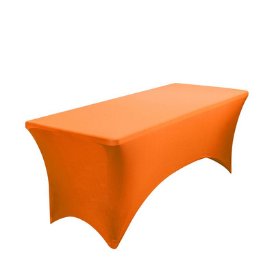 Elastický obdĺžnikový spandexový obrus, elegantný obrus na stôl s dĺžkou 1,2 m, 1,8 m