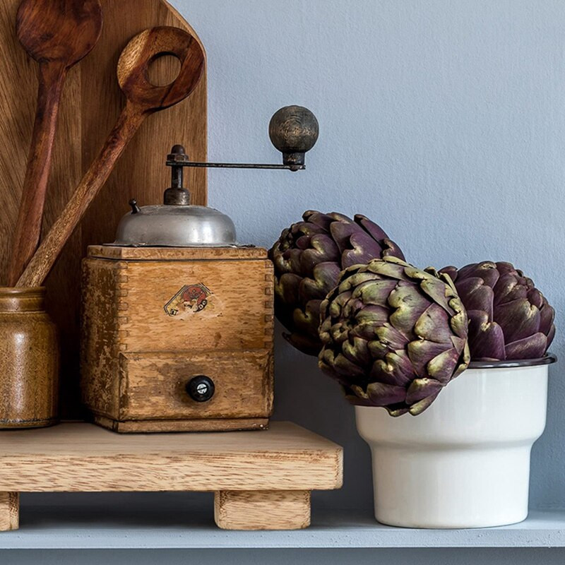 Pravokutno drveno postolje s ručkom, malo, za kupaonsku drvenu podlogu za sapun