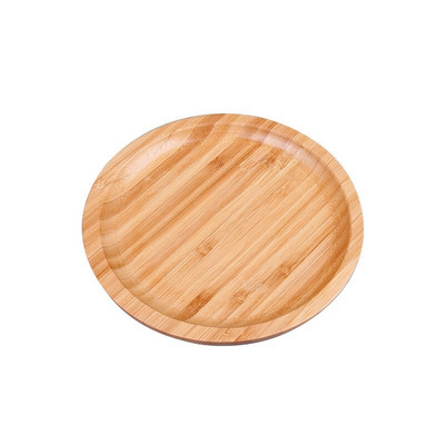 Tác Bamboo Home Hotel Chlieb Kreatívne okrúhle úložné tácky Kuchynská organizácia úložného priestoru