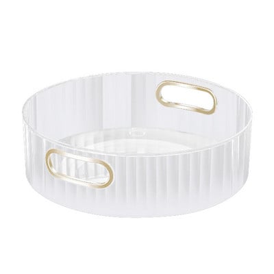 Cutie de depozitare cu placă turnantă Organizator de condimente pentru bucătărie Organizator multifuncțional rotativ complet pentru bucătărie, baie, cămară frigider